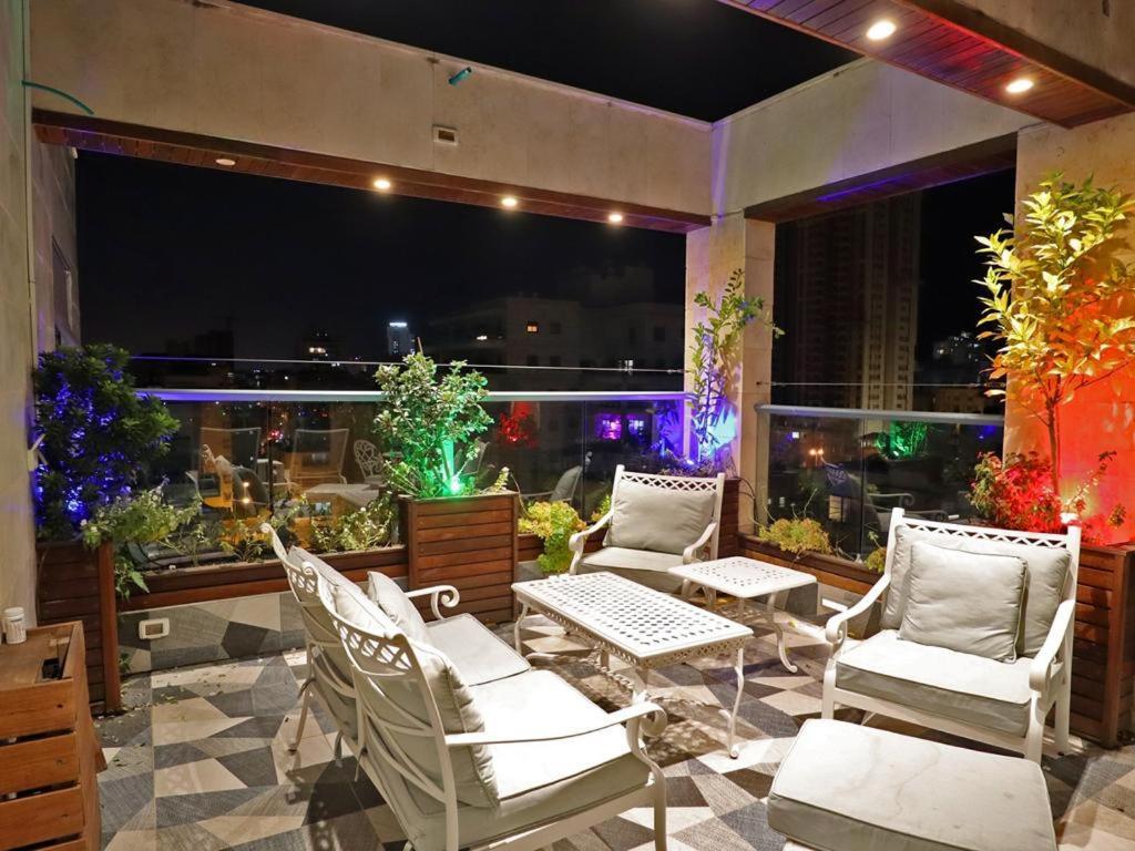 Luxury Rooftop Apartment In Netanya Dış mekan fotoğraf