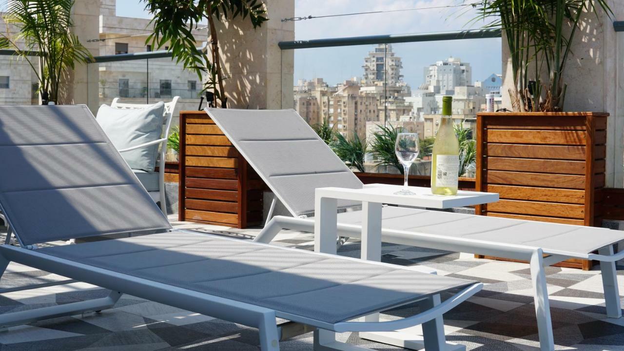 Luxury Rooftop Apartment In Netanya Dış mekan fotoğraf