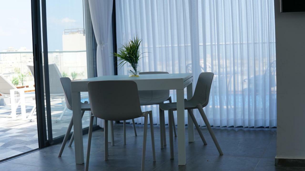 Luxury Rooftop Apartment In Netanya Dış mekan fotoğraf