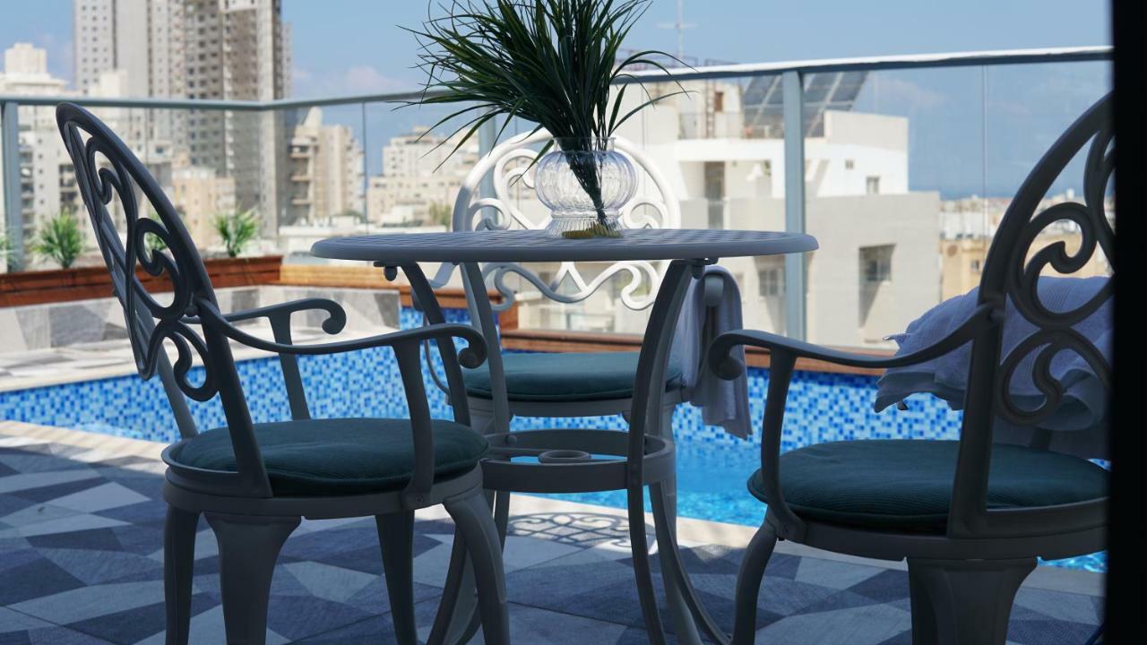 Luxury Rooftop Apartment In Netanya Dış mekan fotoğraf